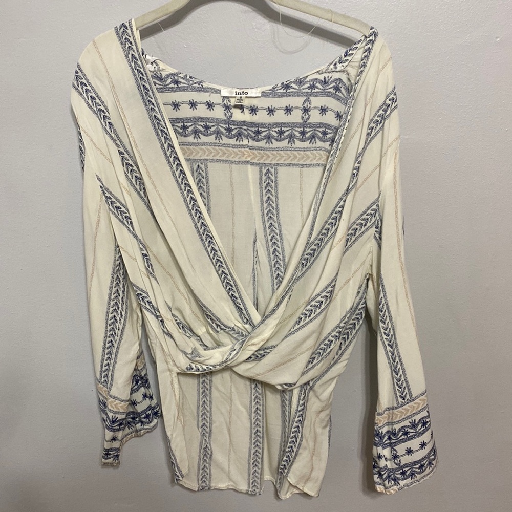 LF Drape Front Top